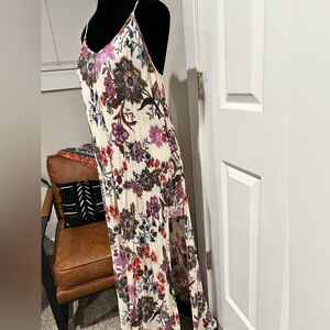Patrons of Peace Floral maxi dress.
